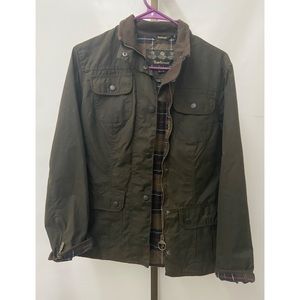 Barbour Womens Utility Wax Jacket US8 UK12 EU38 LWX0004OL71, Olive